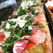 Pizza al taglio - Prosciutto roquette (pizza blanche)